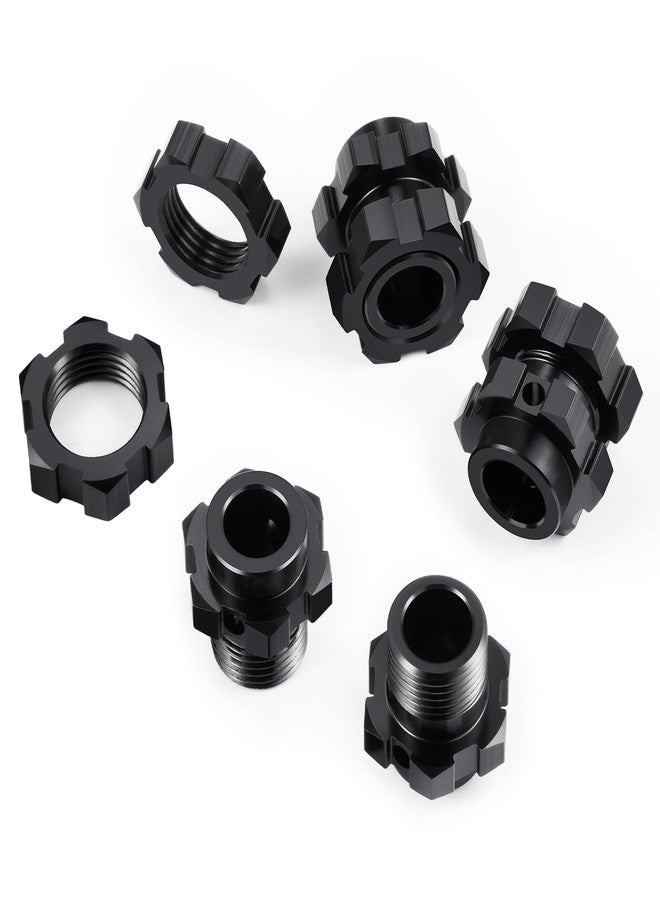 JGGZONE 4Pack JGGZONE RC Aluminum 17mm Splined Wheel Hex Hubs Adapter Extended Wheel Hub Drive with Nuts Compatible with 1/8 ARRMA KRATON V4 V5 Upgrade Parts - Image 4